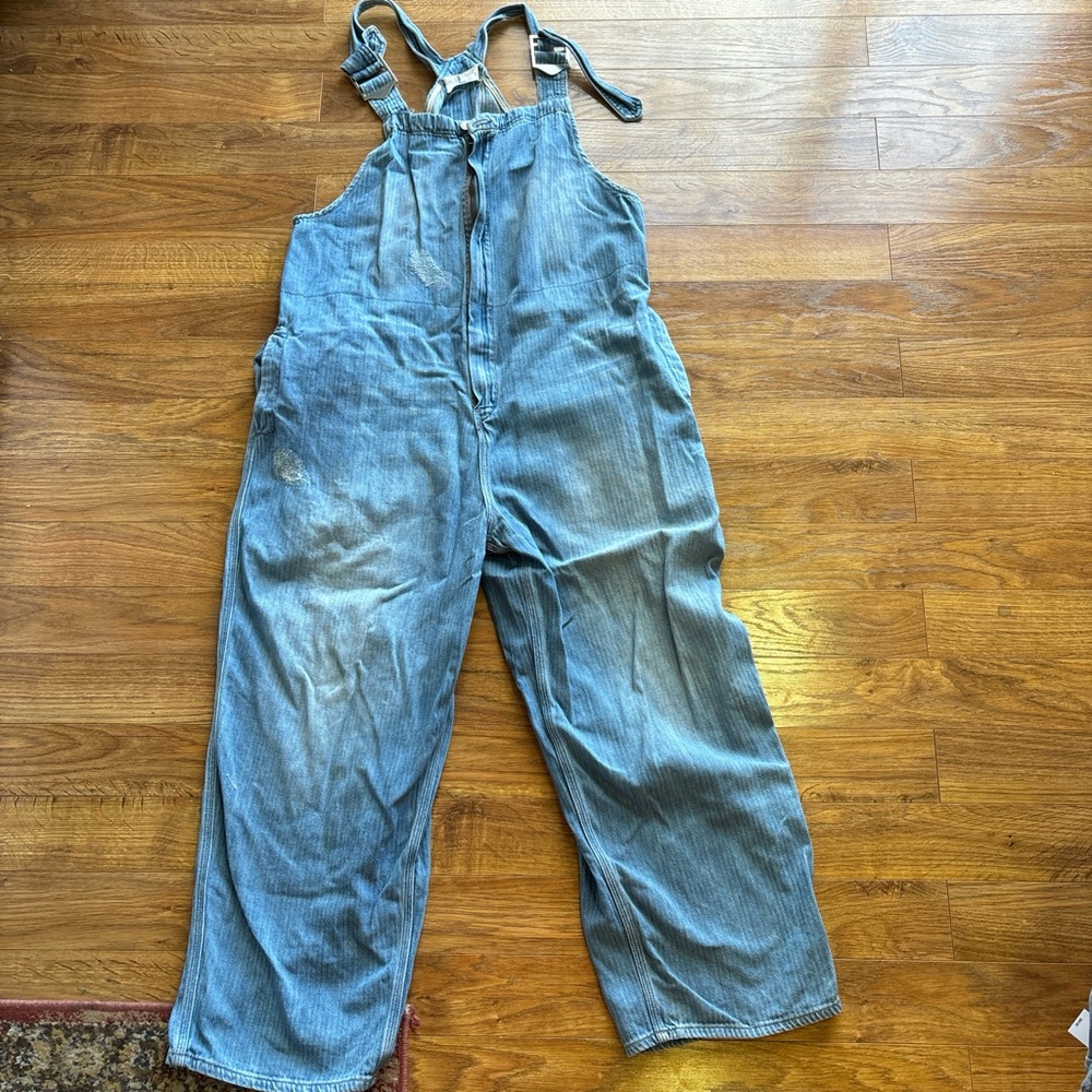 Blue Denim Overalls